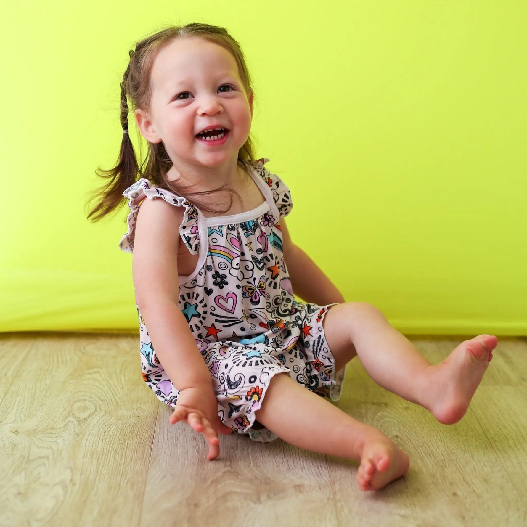 Doodle Days Bubble Romper - Clothing, Hair, Head, Baby & Toddler Clothing, Skin | Everetts Place