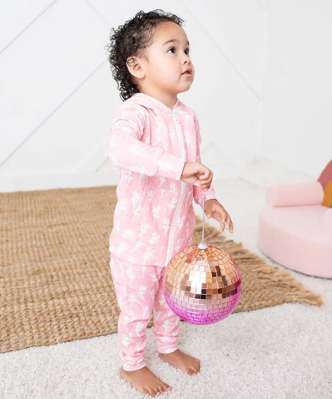 Bestaroo Bestaroo Fairies Kids Relaxed Fit Jogger Cotton Bamboo Blend Drawstring - 