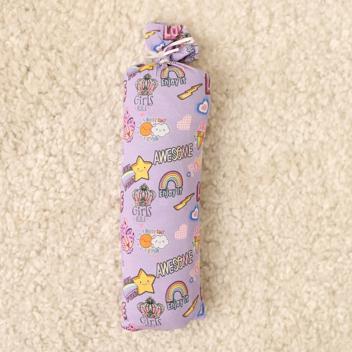 Bestaroo Bestaroo Girl Power Swaddle Blanket 45x45 Versatile Baby Cover - 