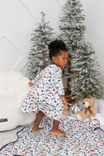 Bestaroo Bestaroo Holiday Haul Dress For Toddlers Bamboo Fabric Long Sleeve - 
