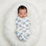 Bestaroo Bestaroo Magical Menorahs Swaddle Blanket 45x45 Inches Superhero Cape - 