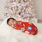 Bestaroo Bestaroo Oversized Baby Swaddle Blanket 45x45 Multipurpose Stroller Cover - 