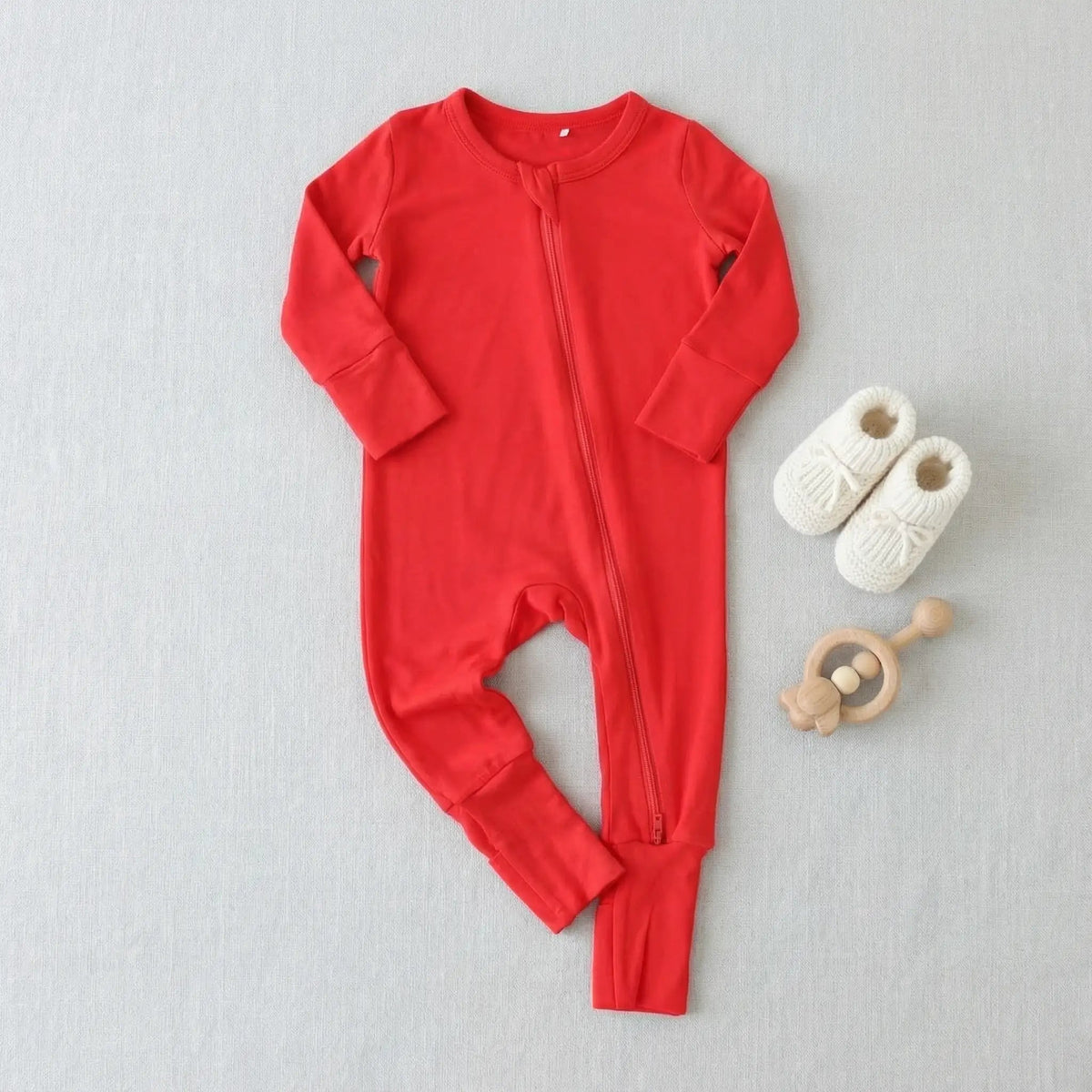 Bestaroo Bestaroo Ruby Convertible Coverall Bamboo Viscose Baby One Piece - 