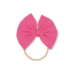 Angel Dear Big Bow Headband for Baby Oversized Soft Stretchy Band - Everetts Place Boutique - 