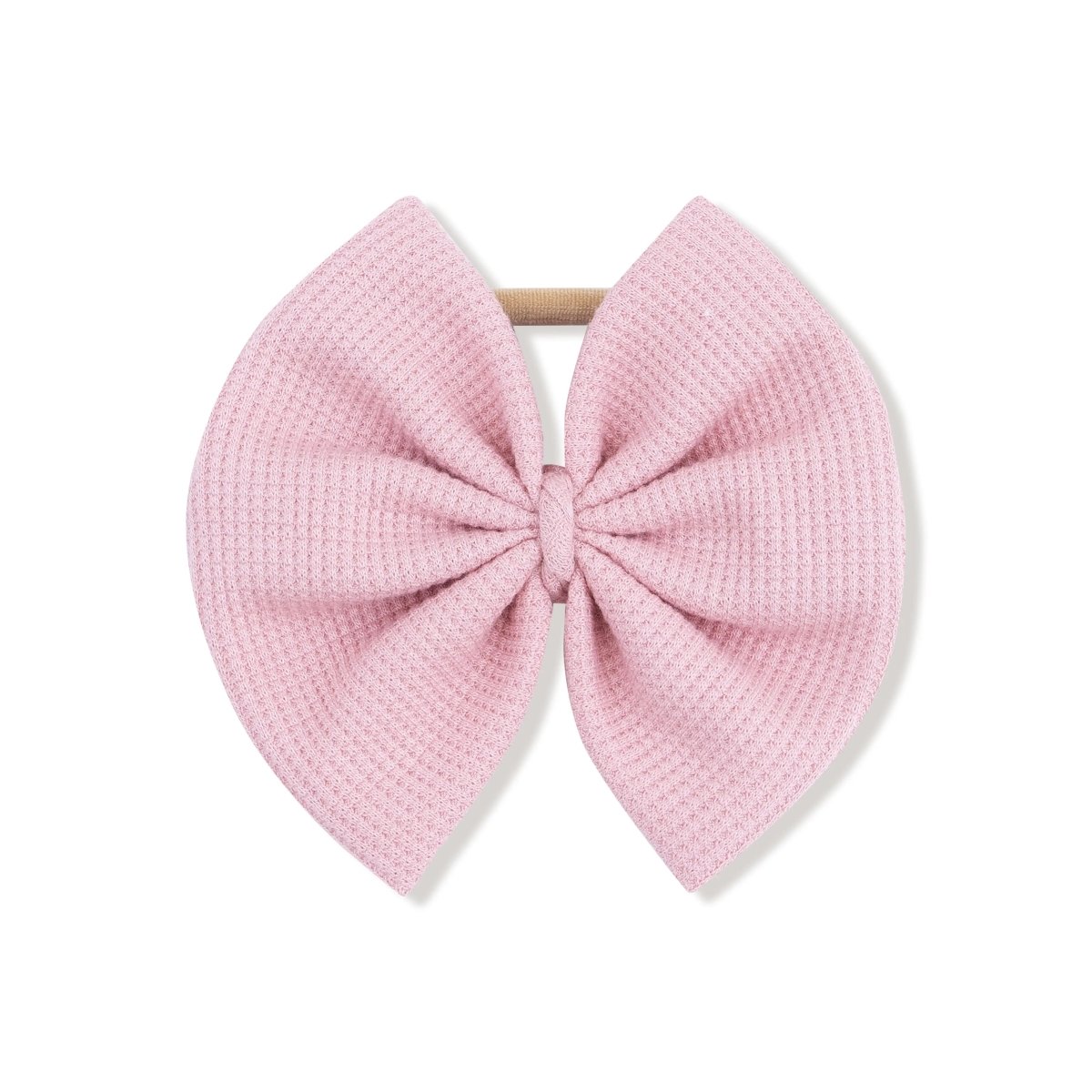 Angel Dear Big Bow Soft Headband For Baby Cozy Fall Outfit Daily Wear - Everetts Place Boutique - 