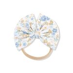 Angel Dear Big Bow Soft Headband For Baby Oversized Bow Style Adorable - Everetts Place Boutique - 
