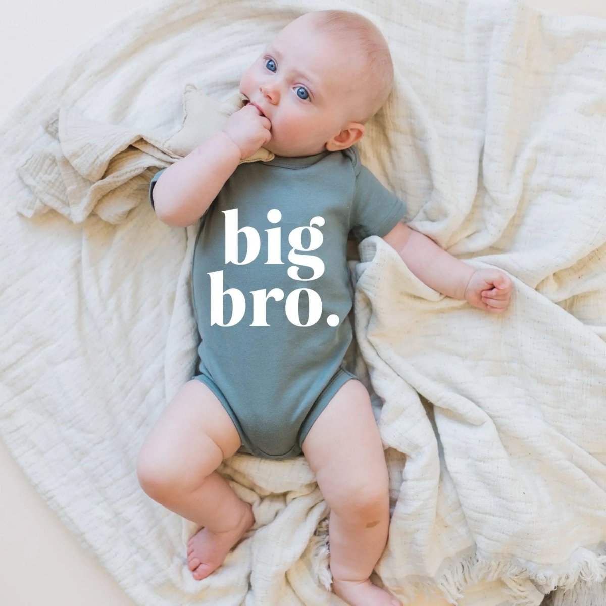 Little Joy Co. Big Bro Organic Cotton Bodysuit More Colors Available - Everetts Place Boutique - 