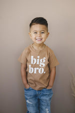Little Joy Co. Big Bro Organic Cotton T Shirt Graphic Tee For Family Pride - Everetts Place Boutique - 