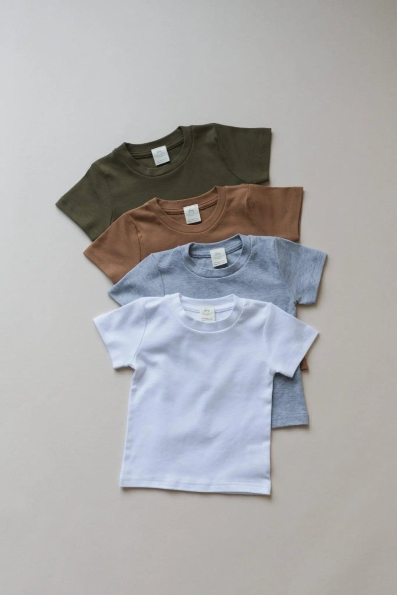 Little Joy Co. Big Bro Organic Cotton T Shirt Graphic Tee For Family Pride - Everetts Place Boutique - 