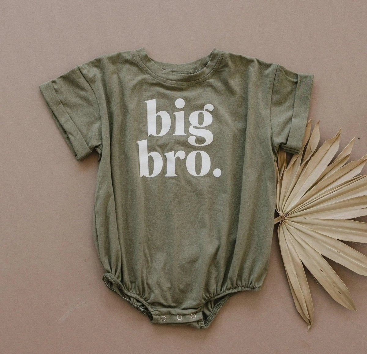 Little Joy Co. Big Bro T Shirt Romper Graphic For Little Joy Co Colors - Everetts Place Boutique - 