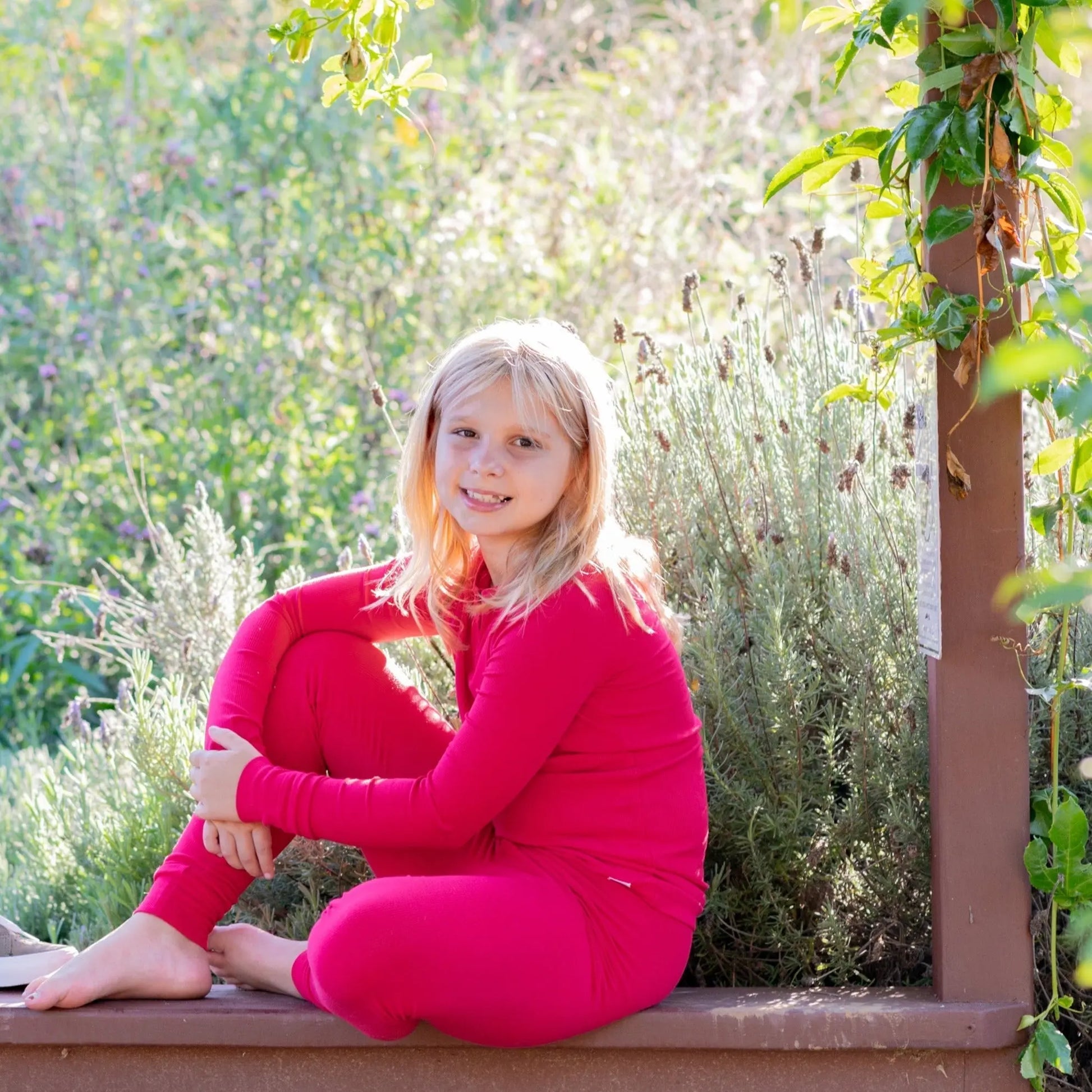 Big Kid Long John Pajamas for Holiday Comfort and Fun Sweet Bamboo