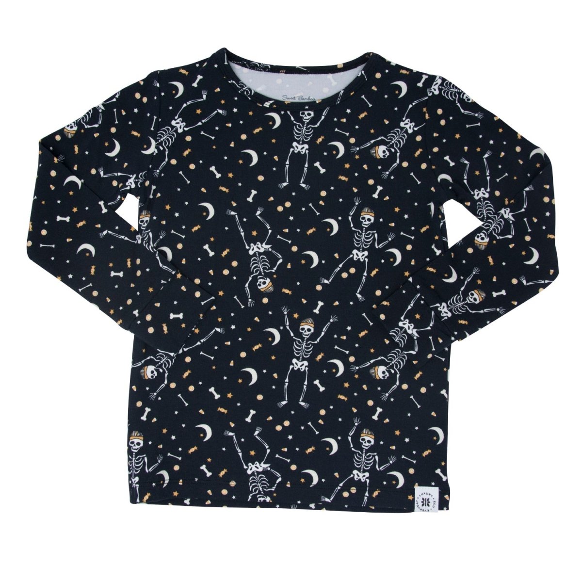 Sweet Bamboo Big Kid Pajama Bag O' Bones - 