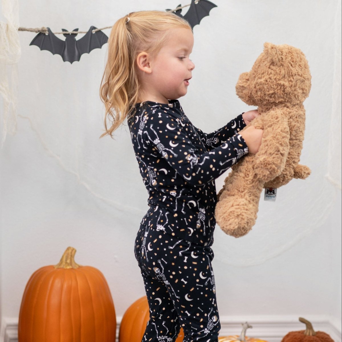 Sweet Bamboo Big Kid Pajama Bag O' Bones - 