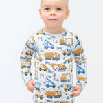 Sweet Bamboo Cozy Big Kid Pajama Set with Cuffed Legs for Comfortable Sleepwear - Apparel & Accessories > Clothing > Baby & Toddler Clothing > Baby & Toddler Sleepwear Big Kid PJ