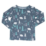 Sweet Bamboo Cozy Holiday Big Kid Pajamas Set with Long Sleeves - Big Kid PJ
