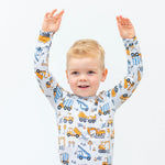 Sweet Bamboo Cozy Big Kid Pajama Set with Cuffed Legs for Comfortable Sleepwear - Apparel & Accessories > Clothing > Baby & Toddler Clothing > Baby & Toddler Sleepwear Big Kid PJ