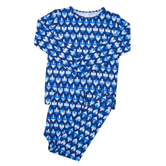 Big Kid Pajama Set Long Sleeve Top and Pants for Holiday Comfort Sweet Bamboo