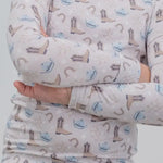 Sweet Bamboo Cozy Big Kid Pajama Set with Cuffed Legs for Comfortable Sleepwear - Apparel & Accessories > Clothing > Baby & Toddler Clothing > Baby & Toddler Sleepwear Big Kid PJ