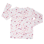 Sweet Bamboo Cozy Big Kid Pajama Set with Long Sleeve Top and Cuffed Pants for Comfort - Apparel & Accessories > Clothing > Baby & Toddler Clothing > Baby & Toddler Sleepwear Big Kid PJ