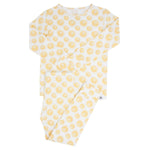 Big Kid Pajama Comfortable Long Sleeve Top and Cuffed Pants Safe for Sensitive Skin Sweet Bamboo