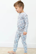 Sweet Bamboo Cozy Kids Pajama Set with Cuffed Legs for Big Kids Bedtime Comfort - Apparel & Accessories > Clothing > Baby & Toddler Clothing > Baby & Toddler Sleepwear Big Kid PJ