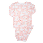 Big Kid Pajama Set Comfortable Long Sleeve Top and Cuffed Pants Perfect for Bedtime Sweet Bamboo