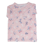 Sweet Bamboo Premium Bamboo Pajama Set with Adorable Butterfly Design for Big Kids - Apparel & Accessories > Clothing > Sleepwear & Loungewear > Pajamas Big Kid PJ