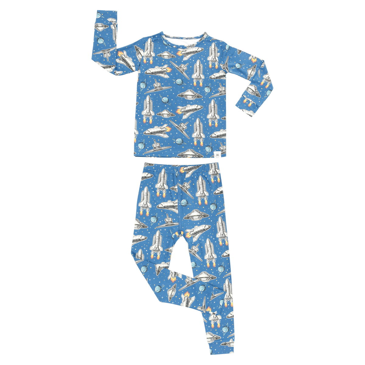 Sweet Bamboo Big Kid Pajama Deep in Orbit - 