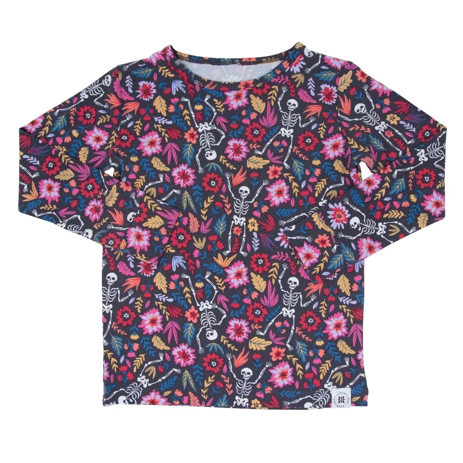 Sweet Bamboo Big Kid Pajama - Dia de los Muertos - 