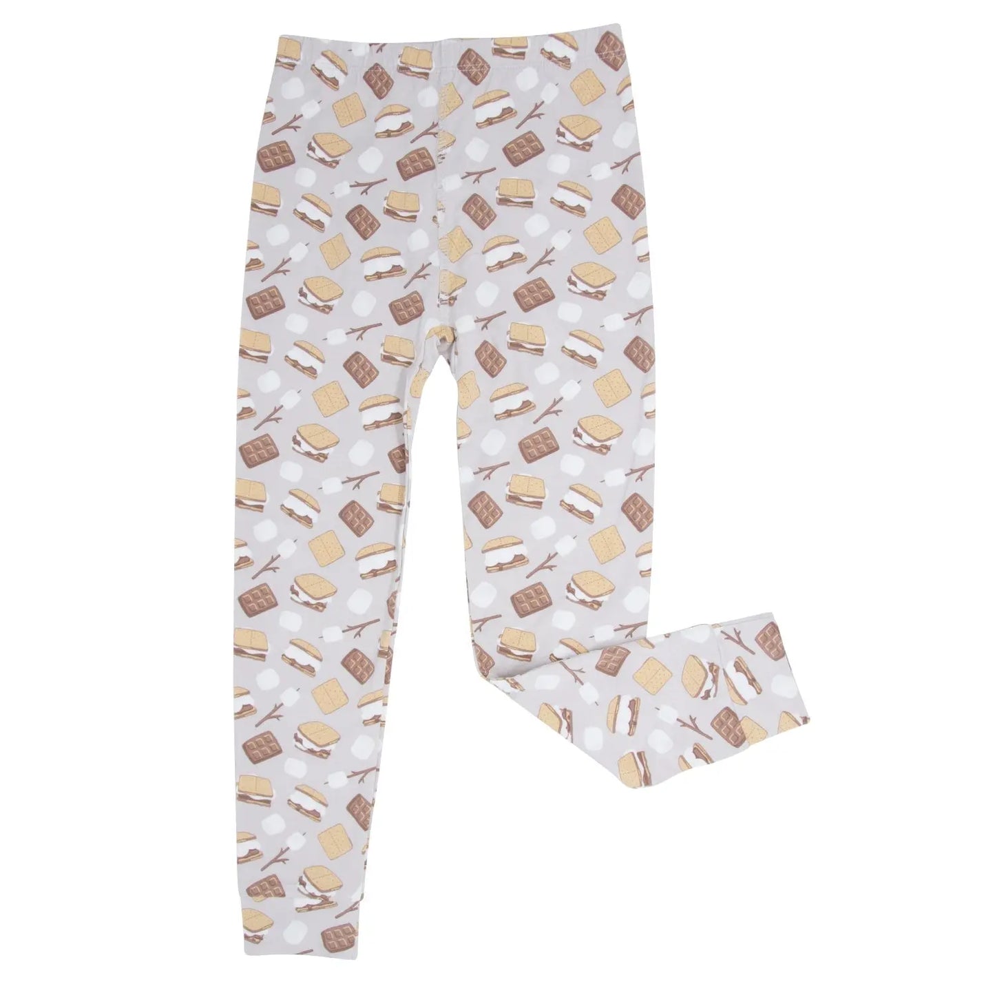 Big Kid Short Sleeve Pajama Set All Season Comfortable Sleepwear Sweet Bamboo