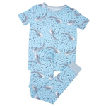 Sweet Bamboo Cozy Short Sleeve Pajama Set with Cuffed Legs for Big Kids - Apparel & Accessories > Clothing > Baby & Toddler Clothing > Baby & Toddler Sleepwear Big Kid PJ S/S