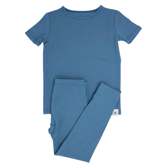Big Kid Short Sleeve Pajama Set for All Seasons Comfortable and Adorable Sleepwear Sweet Bamboo