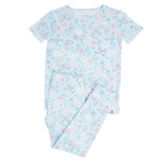 Sweet Bamboo Cozy Short Sleeve Pajamas Set with Cute Design for Big Kids - Apparel & Accessories > Clothing > Baby & Toddler Clothing > Baby & Toddler Sleepwear Big Kid PJ S/S