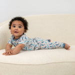 Sweet Bamboo Cozy Short Sleeve Pajama Set with Cuffed Pants for Big Kids - Apparel & Accessories > Clothing > Baby & Toddler Clothing > Baby & Toddler Sleepwear Big Kid PJ S/S