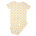 Sweet Bamboo Cozy Big Kid Pajama Set with Cuffed Pants for Year-Round Comfort - Apparel & Accessories > Clothing > Baby & Toddler Clothing > Baby & Toddler Sleepwear Big Kid PJ S/S