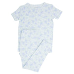 Sweet Bamboo Cozy Big Kid Short Sleeve Pajama Set with Cuffed Pants for All Seasons - Apparel & Accessories > Clothing > Baby & Toddler Clothing > Baby & Toddler Sleepwear Big Kid PJ S/S