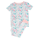 Sweet Bamboo Comfortable Kids Pajama Set with Cuffed Legs for All Season Sleepwear - Apparel & Accessories > Clothing > Baby & Toddler Clothing > Baby & Toddler Sleepwear Big Kid PJ S/S