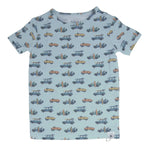 Sweet Bamboo Cozy Surfing Beach Pajama Set with Short Sleeves for Big Kids - Apparel & Accessories > Clothing > Sleepwear & Loungewear > Pajamas Big Kid PJ S/S