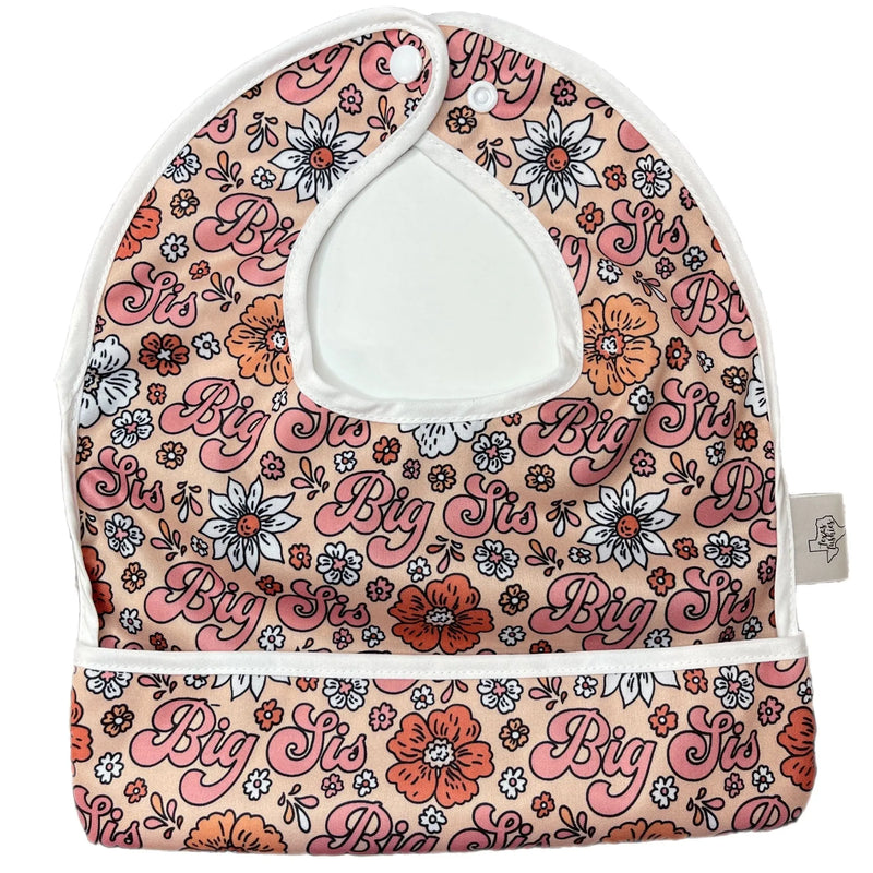 Big Sis Floral - The Flip Bib - Everetts Place: Online Boutique