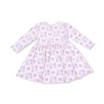 Angel Dear Big Sis - Twirly Long Sleeve Dress - 