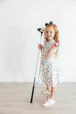 Mila & Rose ® Birdies & Bows S/S Polo Dress - 