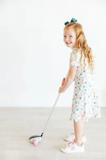Mila & Rose ® Birdies & Bows S/S Polo Dress - 