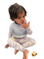 Silicone Bismillah Baby Bib | Waterproof Easy-Clean Feeding Bib by Rayn’s Tiny Stitches