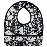 Texas Tushies Black Acid Wash Flip Bib with Pocket for Messy Babies During Mealtime - Baby & Toddler > Nursing & Feeding > Bibs Baby & Toddler Clothing