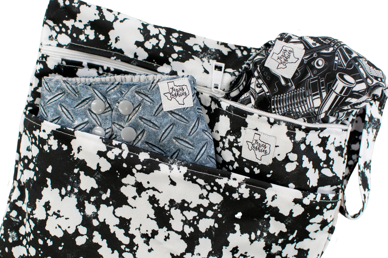 Black Acid Wash - Wet Bag - Everetts Place: Online Boutique