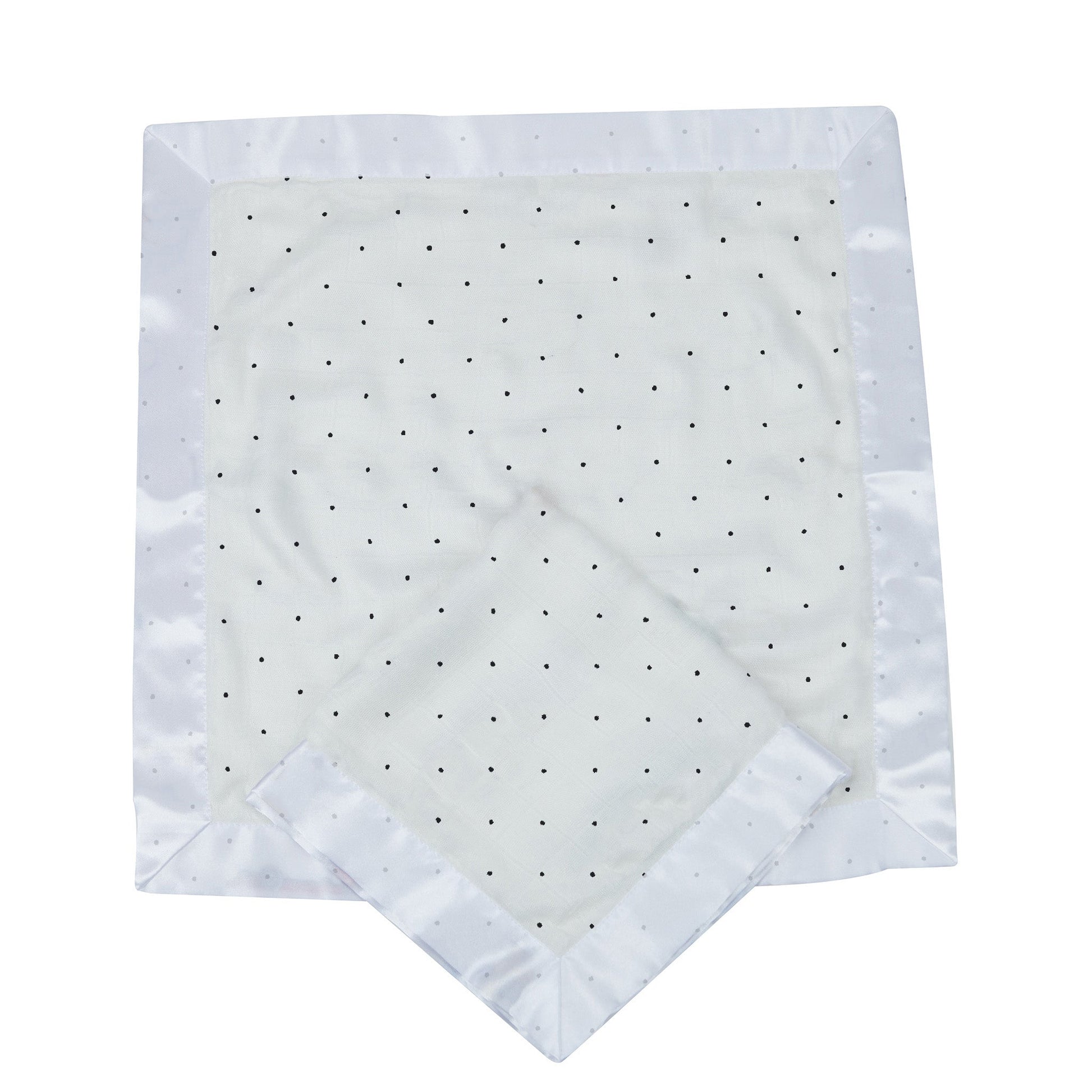 Black And White Polka Dot Bamboo Newcastle Blankie Newcastle Classics