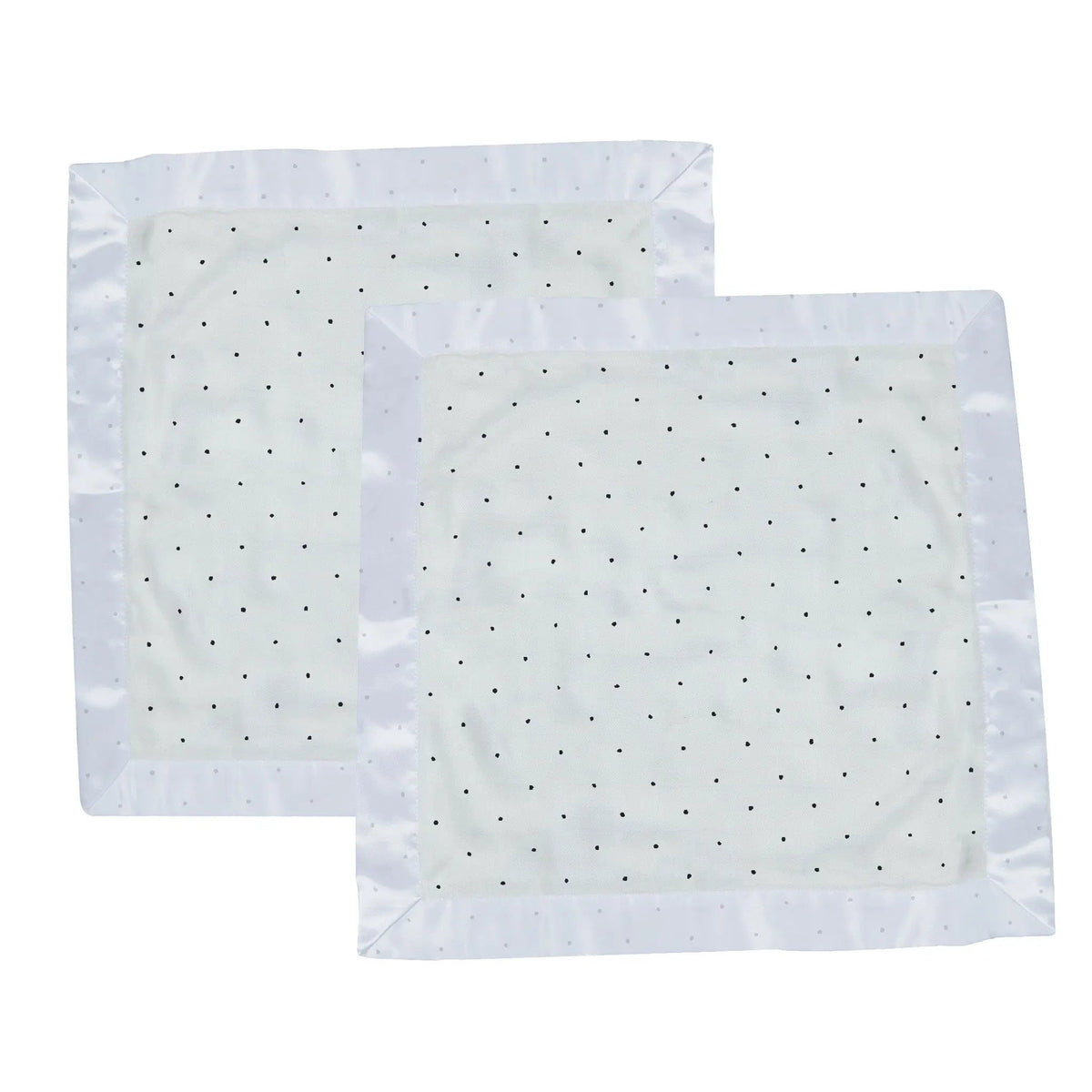 Newcastle Classics Black and White Polka Dot Bamboo Newcastle Blankie - 