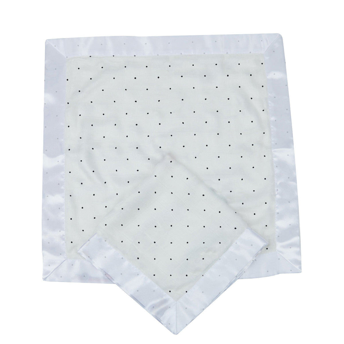 Newcastle Classics Black and White Polka Dot Bamboo Newcastle Blankie