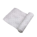 Newcastle Classics Bamboo Swaddle Blanket with Polka Dots for Soft and Breathable Baby Comfort - Baby & Toddler > Swaddling & Receiving Blankets Bamboo Swaddle