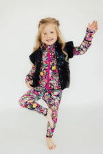 Black Checker Puffer Vest - Clothing, Sleeve, Trousers, Textile, Fashion | Everetts Place